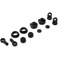 Pótalkatrész RC modell autóhoz Axial RBX10 Ryft 4WD: műanyag lengéscsillapító alkatrészek.