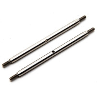 Pótalkatrész RC modellautóhoz Axial RBX10 Ryft 4WD: M6x114 mm-es csatlakozó rozsdamentes acél (2 db).