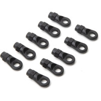 Pótalkatrész RC modellautóhoz Axial RBX10 Ryft 4WD: egyenes M4 nyakrúdvég (10 db).