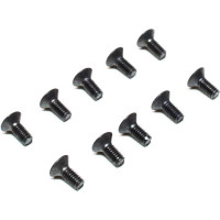 Pótalkatrész RC modellautóhoz Axial SCX10III Jeep JLU Wrangler: M2.5x6mm FH imbuszcsavar (10 db).