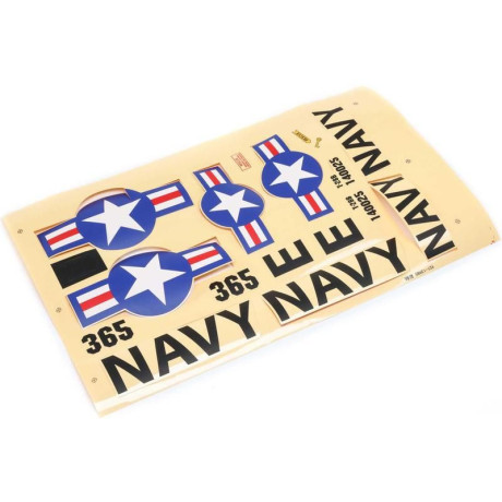 E-flite samolepky: T-28 Trojan 1.1m