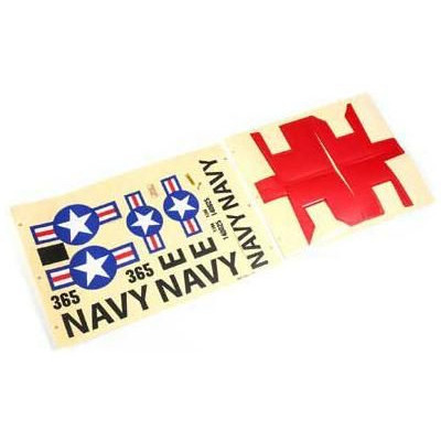 E-flite samolepky: T-28