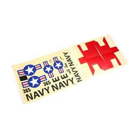 E-flite samolepky: T-28