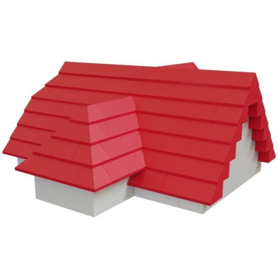 HUBELINO Kuličková dráha - střecha 124 dílků