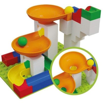 HUBELINO Kuličková dráha - rozšíření trychtýř 44 dílků