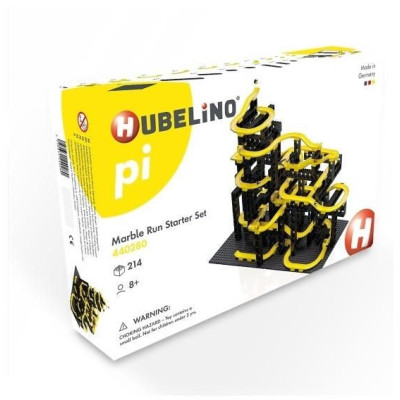 HUBELINO Pi Kuličková dráha - set s kostkami Starter 214 dílků