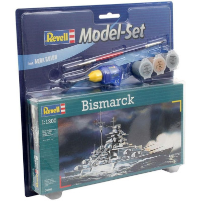 ModelSet loď 65802 - Bismarck (1:1200)