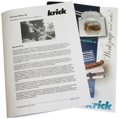 Krick Grunau Baby 1:6 Kit