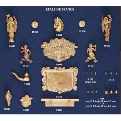 COREL Sada odlévaných dílů Real de France