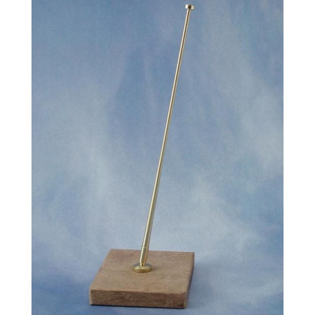 Krick Vlajkový stožár šikmý mosaz (2)