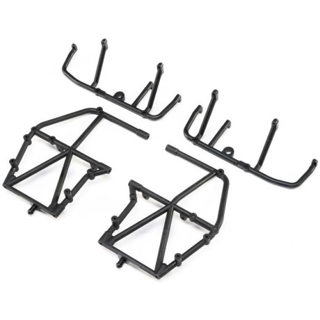 Losi boční rám, spodní vzpěra, černá: LMT