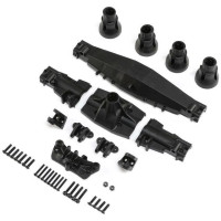 Pótalkatrész RC modell autóhoz LOSI LMT Monster Truck: hátsó tengely ágy.