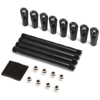 Pótalkatrész LOSI LMT Monster Truck RC modellautóhoz: felső tengely 4 pont (4 db).