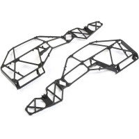 Pótalkatrész Losi Super Baja Rey 2.0 1:6 4WD RC modellautóhoz: ketrec oldalfala (bal/jobb).