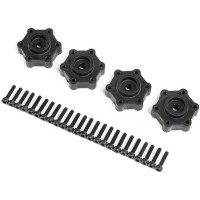 Pótalkatrész RC modellautóhoz LOSI LMT Monster Truck: hatszögletű kerékadapter 12mm.