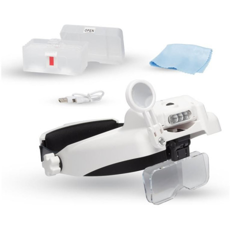 Lightcraft zvětšovací brýle Professional s LED osvětlením (set)