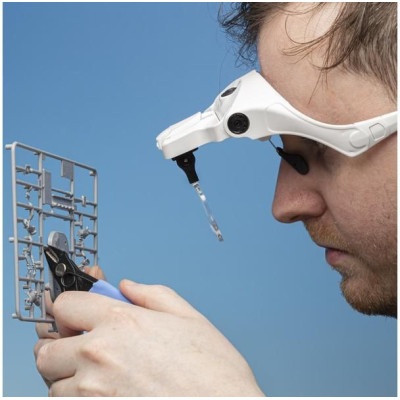 Lightcraft zvětšovací brýle s LED osvětlením (set)