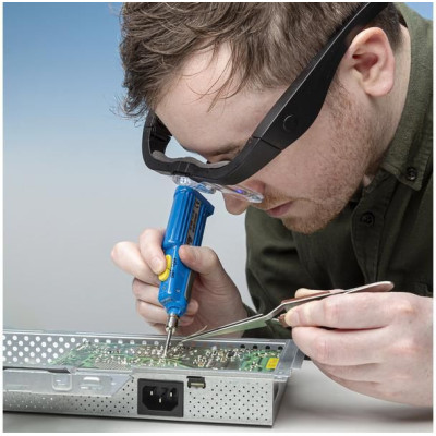 Lightcraft zvětšovací brýle PRO s LED osvětlením (set)