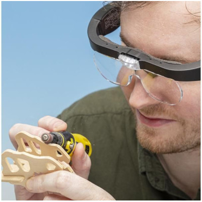 Lightcraft zvětšovací brýle PRO s LED osvětlením (set)