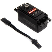 Egy gyors és nagy teljesítményű HV szervó 1:10 RC autómodellekhez, a Spektrum S6245 Car High Speed High Torque szervó alumínium testtel 19,1kg/cm nyomatékkal rendelkezik 7,4V-on és 0,06s/60° sebességgel 7,4V-on. Fém fogaskerekek, 2 golyóscsapágy, méretek: 41x21x30 mm, súly 62g. 23T milliszekundum