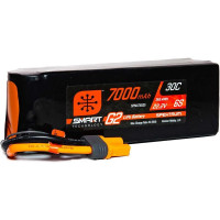 LiPo akkumulátor Spektrum Smart G2 LiPol 22.2V 7000mAh 30C IC5 egy új generációs akkumulátor, balancer csatlakozó nélkül, IC5 adatkábellel. Spektrum™ Smart töltő szükséges hozzá. A beépített mikrochip tárolja az egyes akkumulátorok egyedi paramétereit, Smart technológia az egyszerű töltésért.
