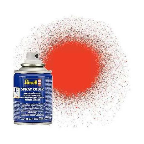 Barva Revell ve spreji - 34125: matná světle oranžová (luminous orange mat)
