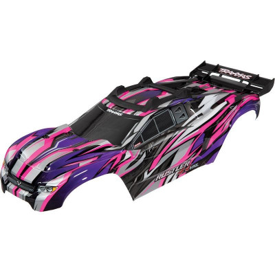 Traxxas karosérie růžová: Rustler 4x4 VXL