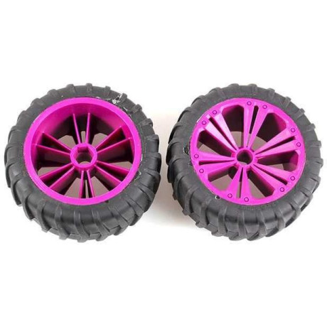 REVELL - REVELLUTIONS (47033) - Set 2x Wheel for Monster, lilac