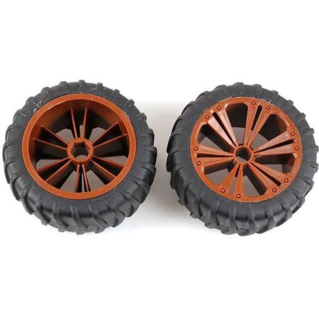 REVELL - REVELLUTIONS (47035) - Set 2x Wheel for Monster, bronze metallic
