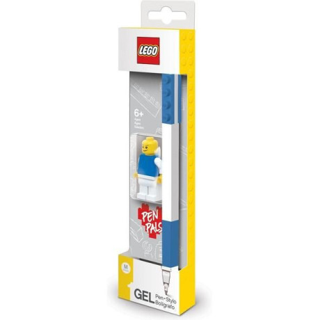 LEGO Gelové pero s minifigurkou modré