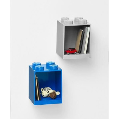 LEGO Brick 4 závěsná police bílá