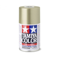 85075 TS 75 Champagne Gold Tamiya Color 100ml (Acrylic Spray Paint).
Odtieň TS 75 Champagne zlatá lesklá