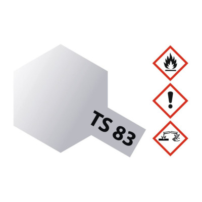Tamiya Color TS 83 Metallic Silver Spray 100ml