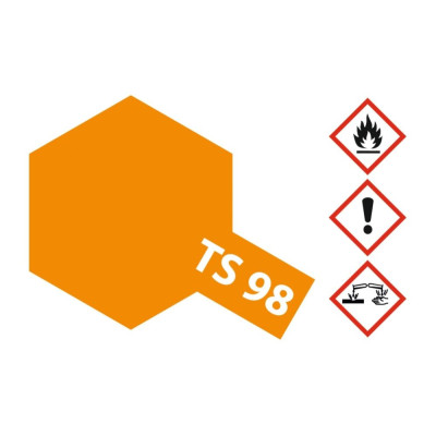 85098 TS 98 Pure Orange Tamiya Color 100ml (Acrylic Spray Paint)