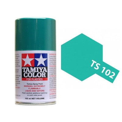 85102 TS 102 Cobalt Green gloss Tamiya Color 100ml (Acrylic Spray Paint)