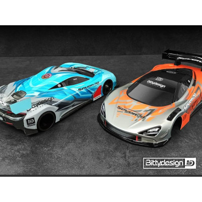 Čirá karoserie Seven20 pro GT 1/12