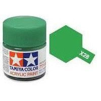 81527 X-28 Park Green gloss Tamiya Color Acrylic Paint 10ml
Odtieň X-28 Parková zelená lesklá