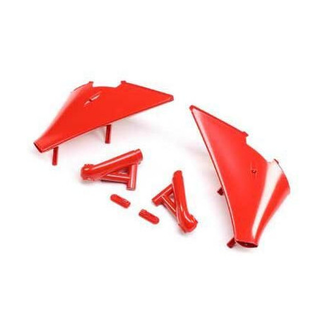 E-flite kryty podvozku: Draco 2.0m