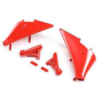 Pótalkatrész RC modell repülőgéphez E-flite Draco 2.0m: futóműfedél.