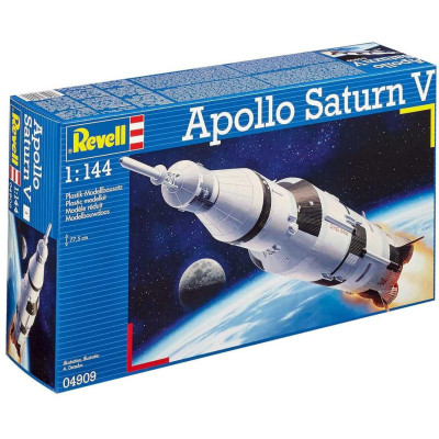 Plastic ModelKit vesmír 04909 - Saturn V (1:144)