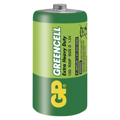 Batéria GP GREENCELL D /2ks