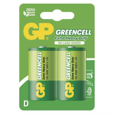 Batéria GP GREENCELL D /2ks