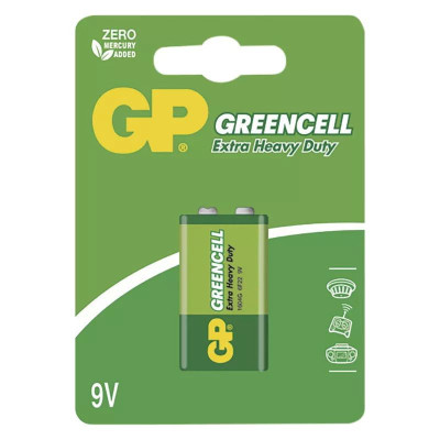 Batéria GP GREENCELL 9V /ks