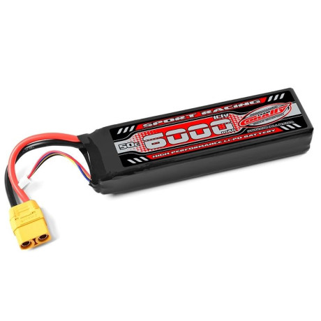 Power Racing 50C - 6000mAh - 3S - 11,1V - XT-90 - Semi-Soft case