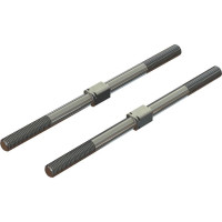 Pótalkatrész Arrma csatlakozó M7x130mm acél, ezüst (2 db), korrózió elleni krómozott kivitelben. Az ARA330744-hez használható.