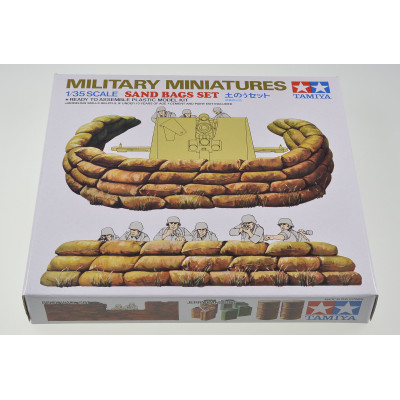 Tamiya Sand Bag Set 1/35 108/35025