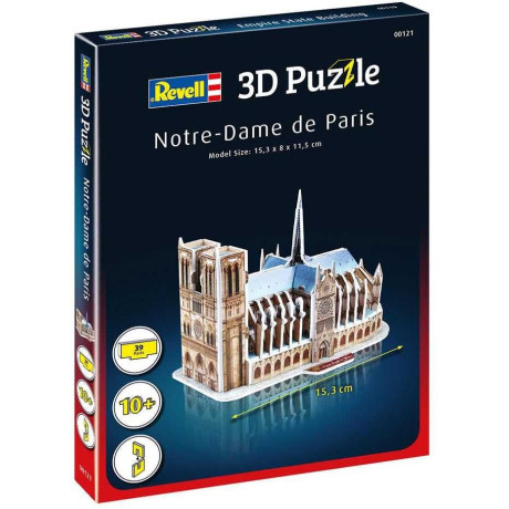 3D Puzzle REVELL 00121 - Notre-Dame de Paris