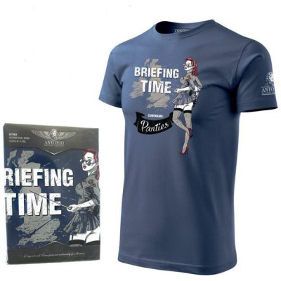 Antonio pánské tričko Briefing Time L
