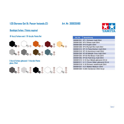 Tamiya German Tank Engine Maintenance Crew 1/35