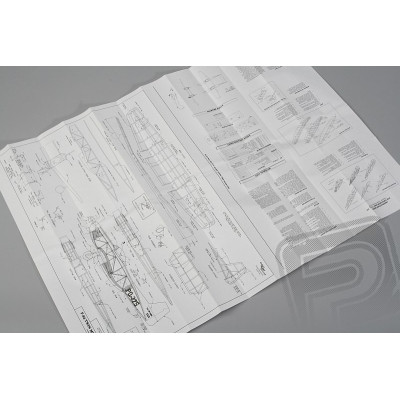F-82 Twin Mustang 445mm laser. vyřezávaný